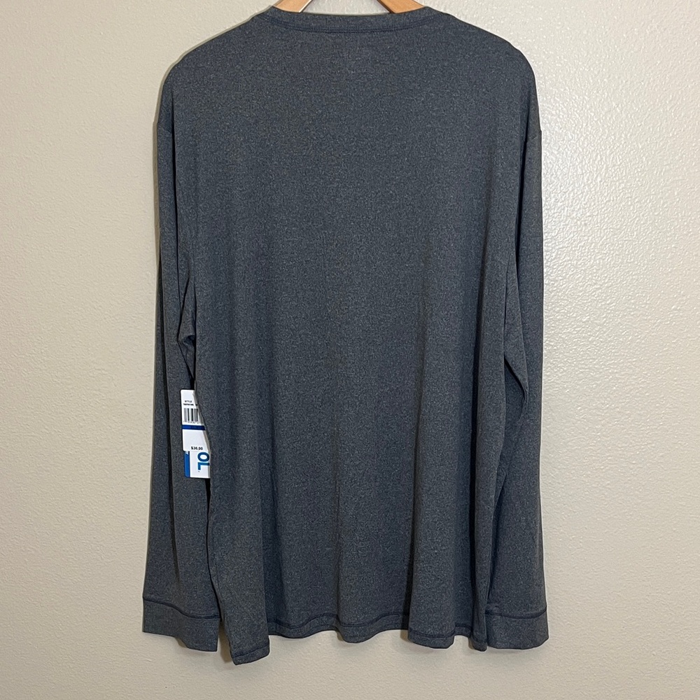 NWT 32 Degrees Cool Grey Sleepwear Long Sleeve Tee - Picture 4 of 11